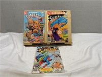 Vintage DC Comics Superman & Super Boy Comic Books