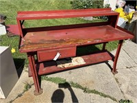 6' HEAVY DUTY STEEL WORK BENCH