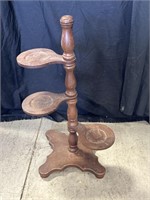 3-Tier Wooden Plant Stand - 27"