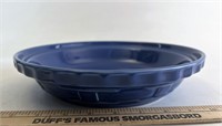 Longaberger USA cornflower pie plate