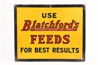 USE BLATCHFORD FEEDS "FOR BEST RESULTS" SST SIGN