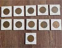 Great Britain One Penny Coins