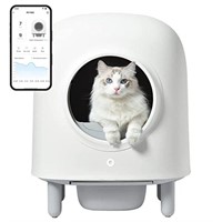 Petree 100% Safe Self Cleaning Cat Litter Box -
