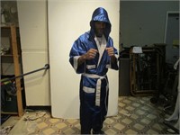 Robe de Boxe style ''Rocky'' en soie