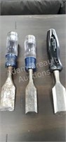 3 Craftsman chisels