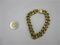 Bracelet pour homme plaquée or