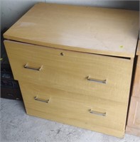 2 Drawer Cabinet w/ Contents