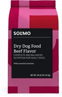 Amazon Brand - Solimo Basic Dry Dog Food 40lb