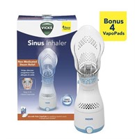 Vicks Non Medicated Steam Sinus Inhaler with 4