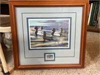 2004 AK Duck Stamp Print; Cynthie Fisher, Signed
