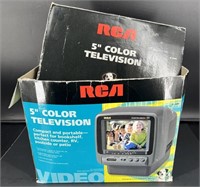 RCA Portable 5" Color TV