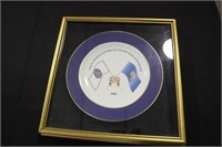 Sysco and Rego ten year anniversary framed plate