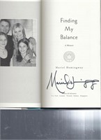 Mariel Hemingway signed book