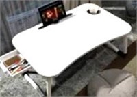 Home Office Lap Desk With Storage Drawer, Tablet