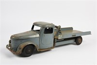 EARLY STRUCTO TOYS FLAT BED WITH WINCH