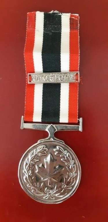 Canadian NATO Special Service Medal & Full size