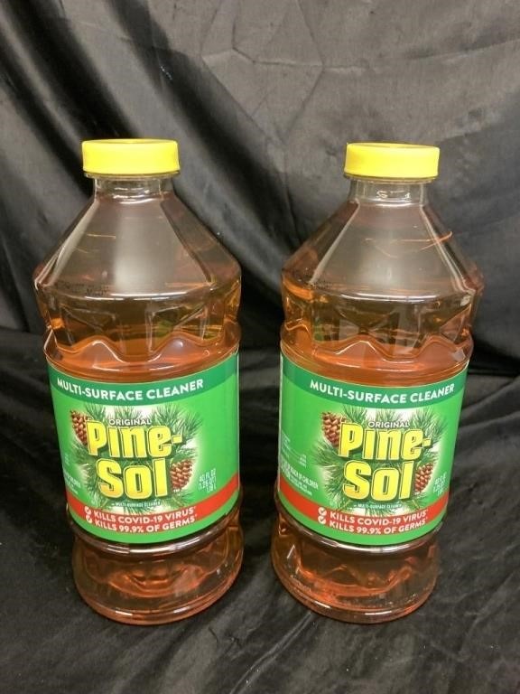 HOUSEHOLD LOT / PINE SOL /  2 BOTTLES