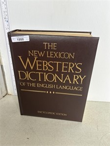 WEBSTER’s dictionary