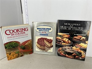 3 cook books