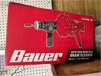 NIB Bauer Drain Cleaner