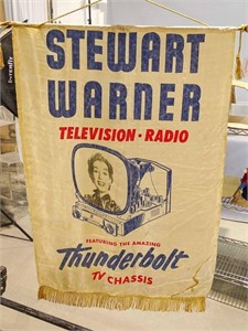 Stewart Warner Television Radio Banner