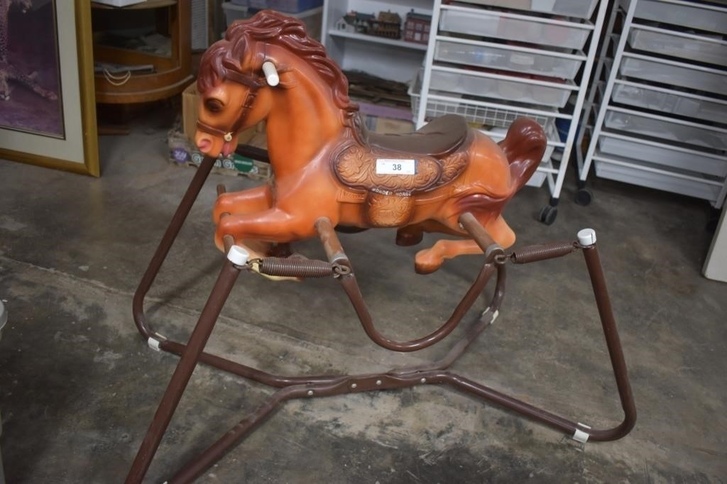 Vintage Spring Wonder Horse. Very Good Condition