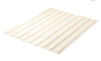Mellow Fabric Covered Wood Slat-Board-Mattress