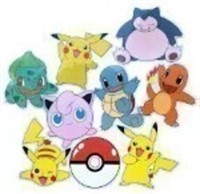 Pokemon stickers, 50 piece. 2 packs