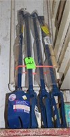 (4) Metal Heavy Duty Augers