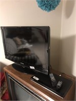 Samsung television and DVD player with remotes