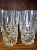 4pc Water Glasses