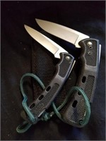 Two very nice buck pocket knives 4420 USA