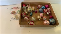 Vintage Christmas Glass Ornaments