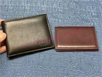 Nice leather wallet & business card holder