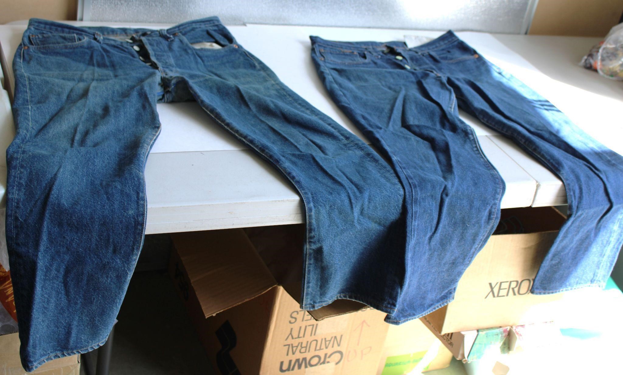 Vintage Levi Button Fly Jeans set 2