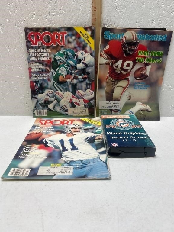 Sport magazine lot of 3/ Sport 1980 Sport