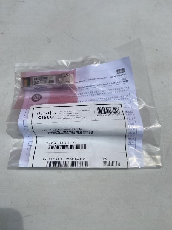 Cisco SFP-10G-LR Transceiver Modules 10-2457-02