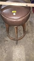 Wood Padded stool