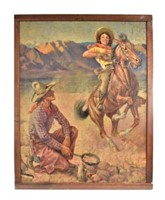 Walter Haskell Hinton Western Image Puzzle