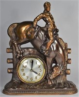 Sessions Western Americana Decorative Clock
