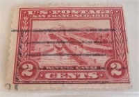 1913 2 Cent Panama-Pacific Exposition Stamp