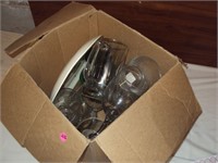 10 Pc Box Lot Beer Mugs, Wines Glasses + More