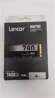 Lexar 4TB NM790 SSD PCIe Gen4 NVMe M.2 2280