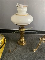 Brass lamp 21" tall