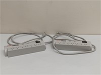 PAIR OF APC SURGE PROTECTORS