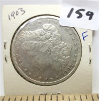 1903 Morgan silver dollar