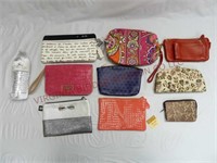 Wallets & Cosmetics Bags ~ Lot of 9