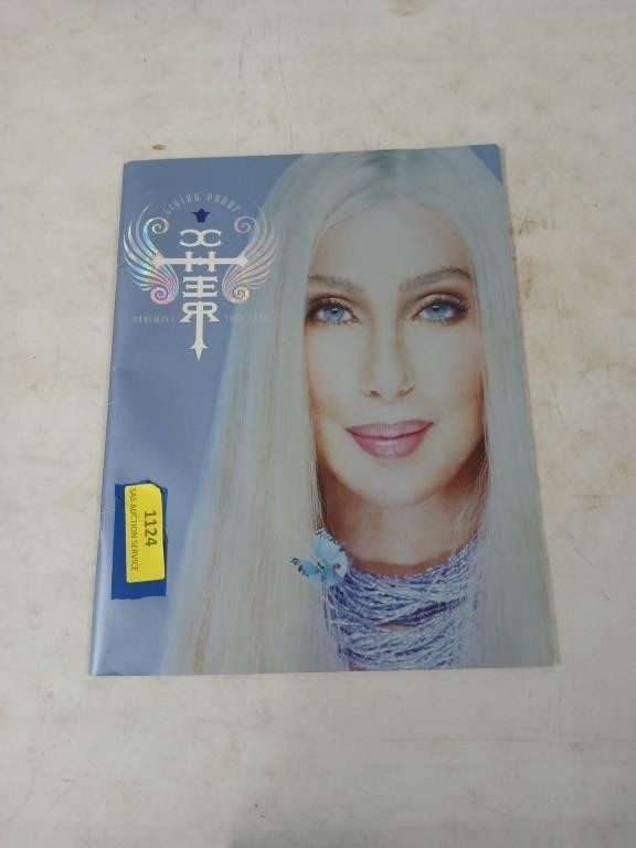 Cher living proof farewell tour 2003 booklet
