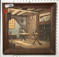 Framed Cabin Tapestry