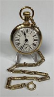 Westclok Locomotive Pocket Watch USA